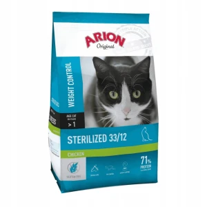 Arion Original Cat Sterilized Chicken - Sucha karma dla kotów 2 kg