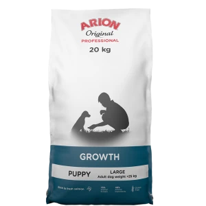  ARION Original Growth PUPPY LARGE Salmon 20KG - dla szczeniąt ras dużych