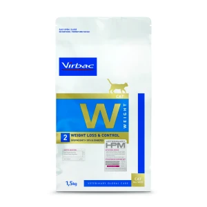 VIRBAC Cat Weight Loss & Control W2 Nadwaga (<30%), Cukrzyca