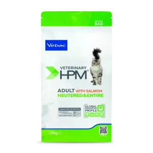 VIRBAC Adult Neutered & Entire with salmon Cat 1,5kg karma sucha dla kotów dorosłych sterylizowanych i niesterylizowanych