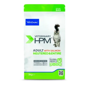 VIRBAC Adult Neutered & Entire with salmon Cat 3kg karma sucha dla kotów dorosłych sterylizowanych i niesterylizowanych