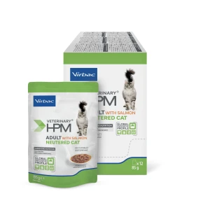 VIRBAC Adult Neutered Cat with salmon 12 x 85 g karma mokra dla kotów sterylizowanych z łososiem